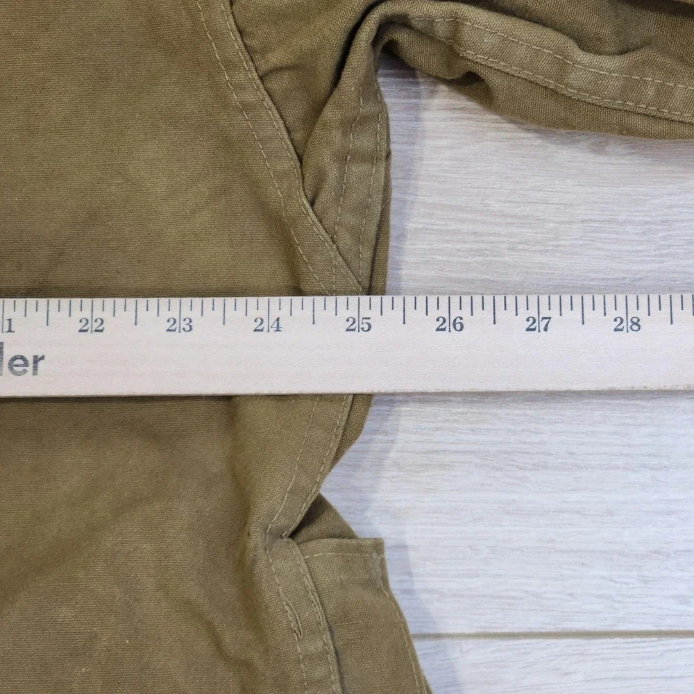 Vintage 1950s Bullseye Bill Duck Hunting Jacket Canvas Field Coat Game Pocket XL